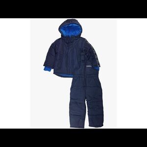 DKNY Baby Boys 2 piece Snowsuit set